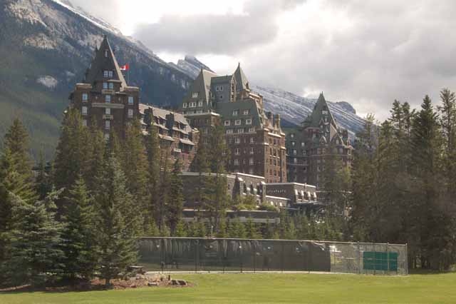 the Fairmont Banff Springs Hotel